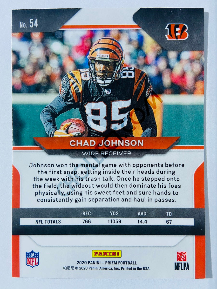 Chad Johnson - Cincinnati Bengals 2020-21 Panini Prizm Football #54