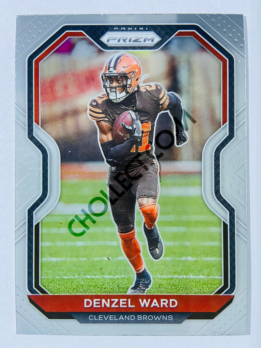 Denzel Ward - Cleveland Browns 2020-21 Panini Prizm Football #63