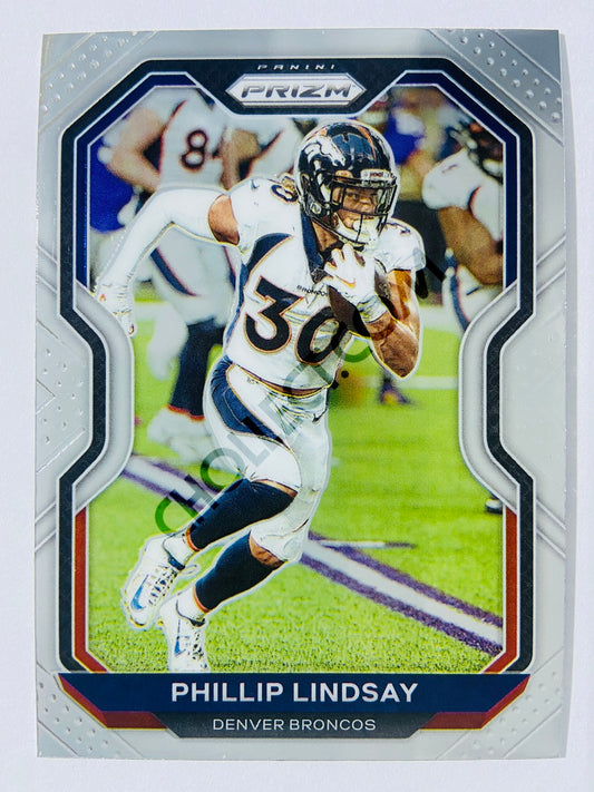 Phillip Lindsay - Denver Broncos 2020-21 Panini Prizm Football #114