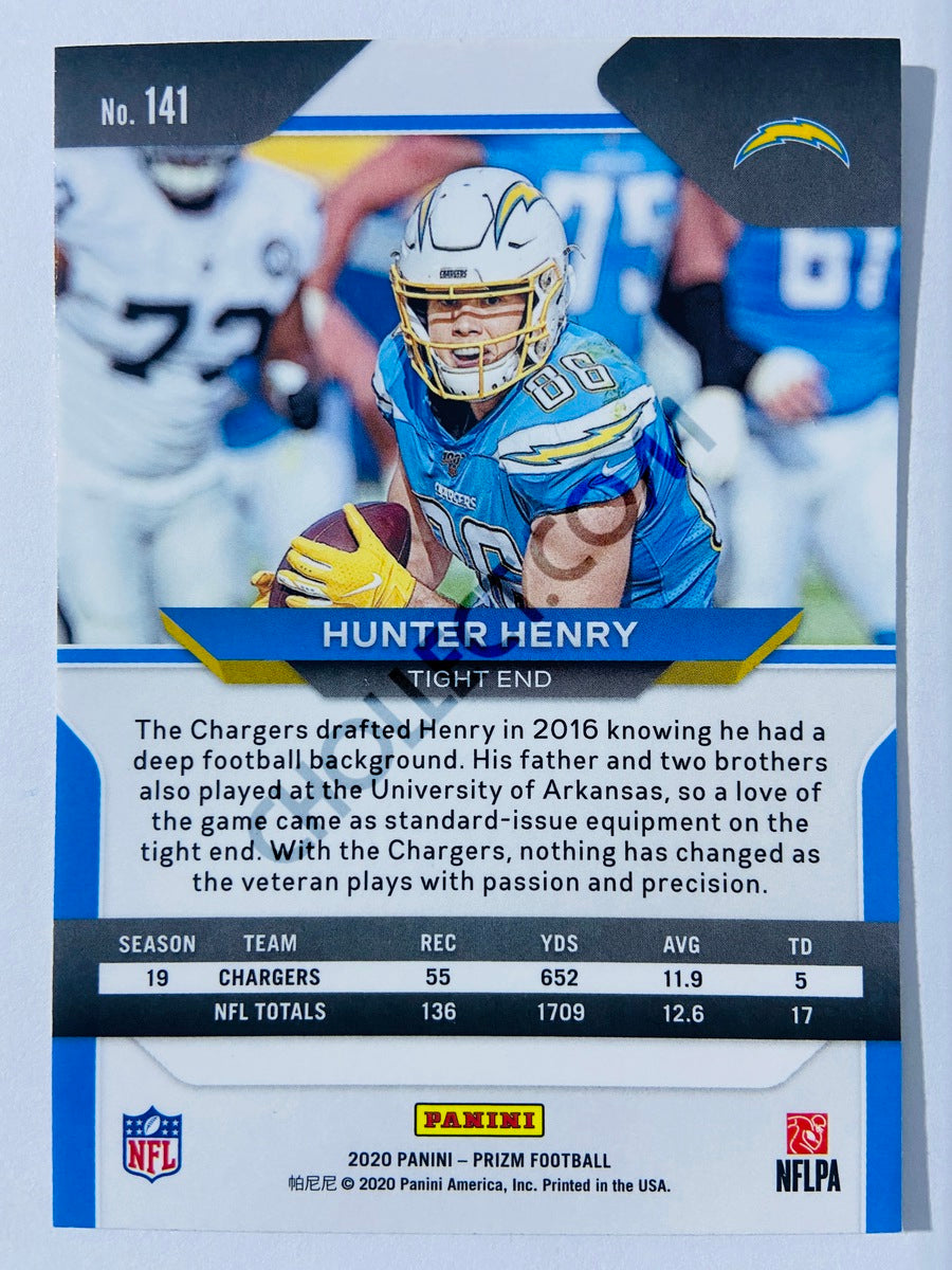 Hunter Henry - Los Angeles Chargers 2020-21 Panini Prizm Football #141