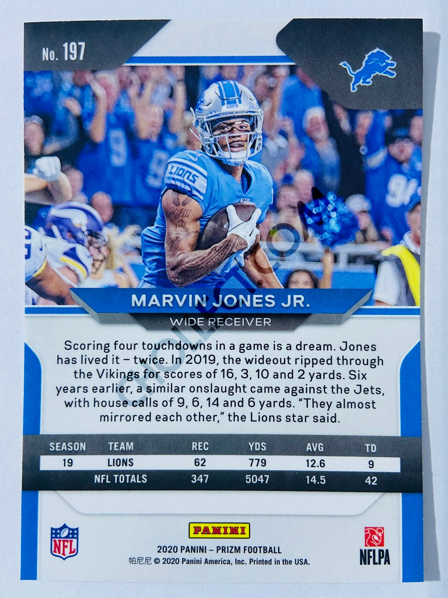 Marvin Jones Jr. - Detroit Lions 2020-21 Panini Prizm Football #197