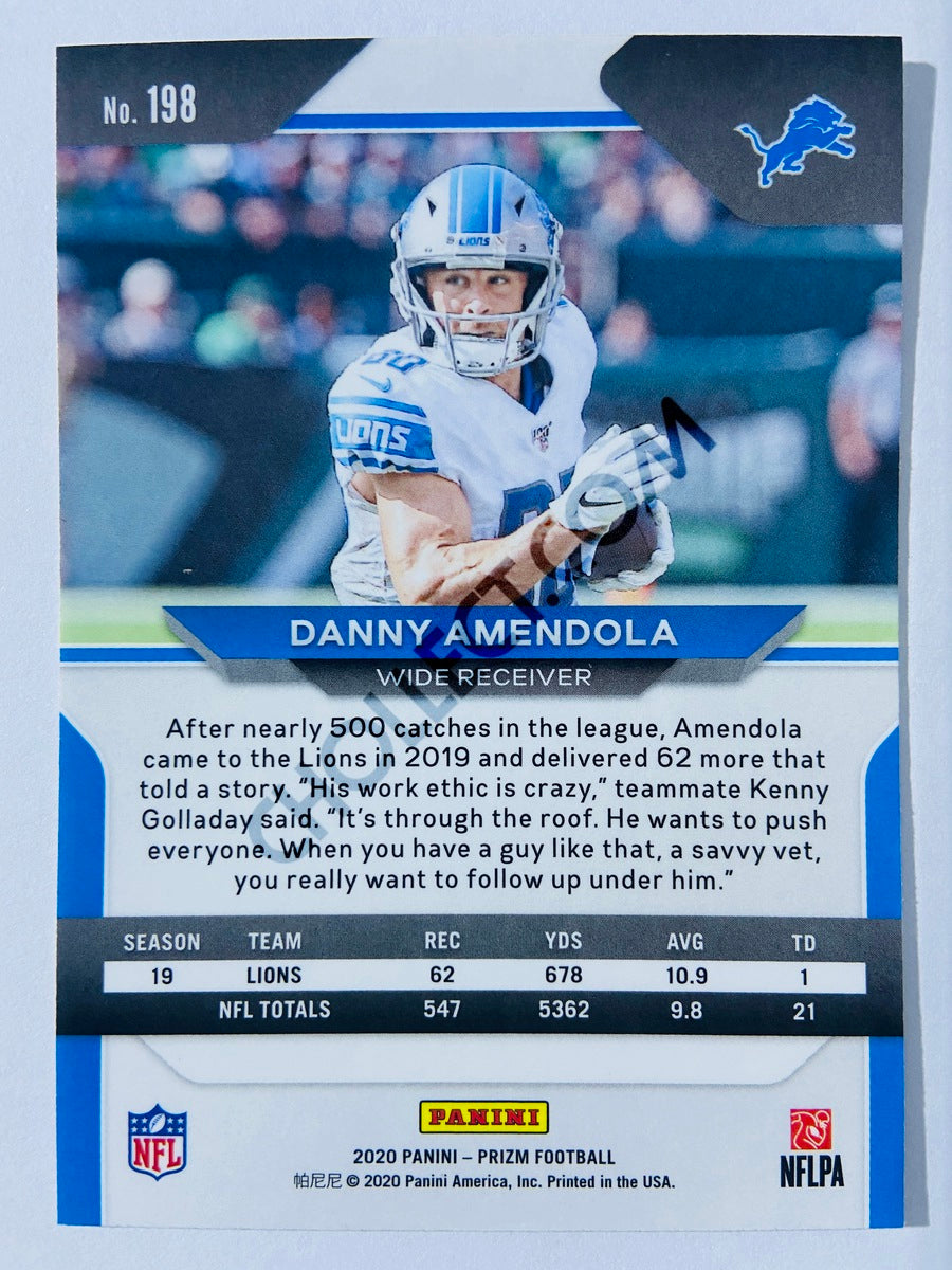 Danny Amendola - Detroit Lions 2020-21 Panini Prizm Football #198