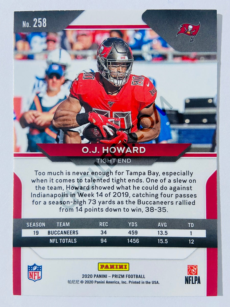 O.J. Howard - Tampa Bay Buccaneers 2020-21 Panini Prizm Football #258