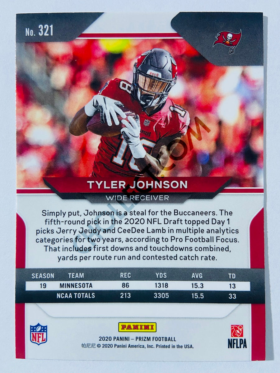 Tyler Johnson - Tampa Bay Buccaneers 2020-21 Panini Prizm Football RC Rookie #321