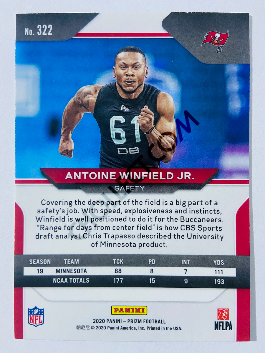 Antoine Winfield Jr. - Tampa Bay Buccaneers 2020-21 Panini Prizm Football RC Rookie #322