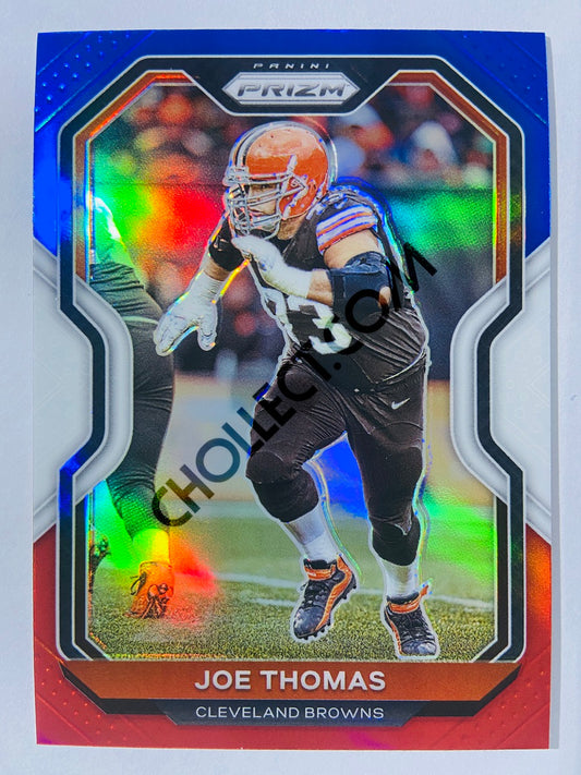 Joe Thomas - Cleveland Browns 2020-21 Panini Prizm Football Red/White/Blue Parallel #64