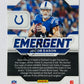 Jacob Eason - Indianapolis Colts 2020 Panini Prizm Emergent RC Rookie #13