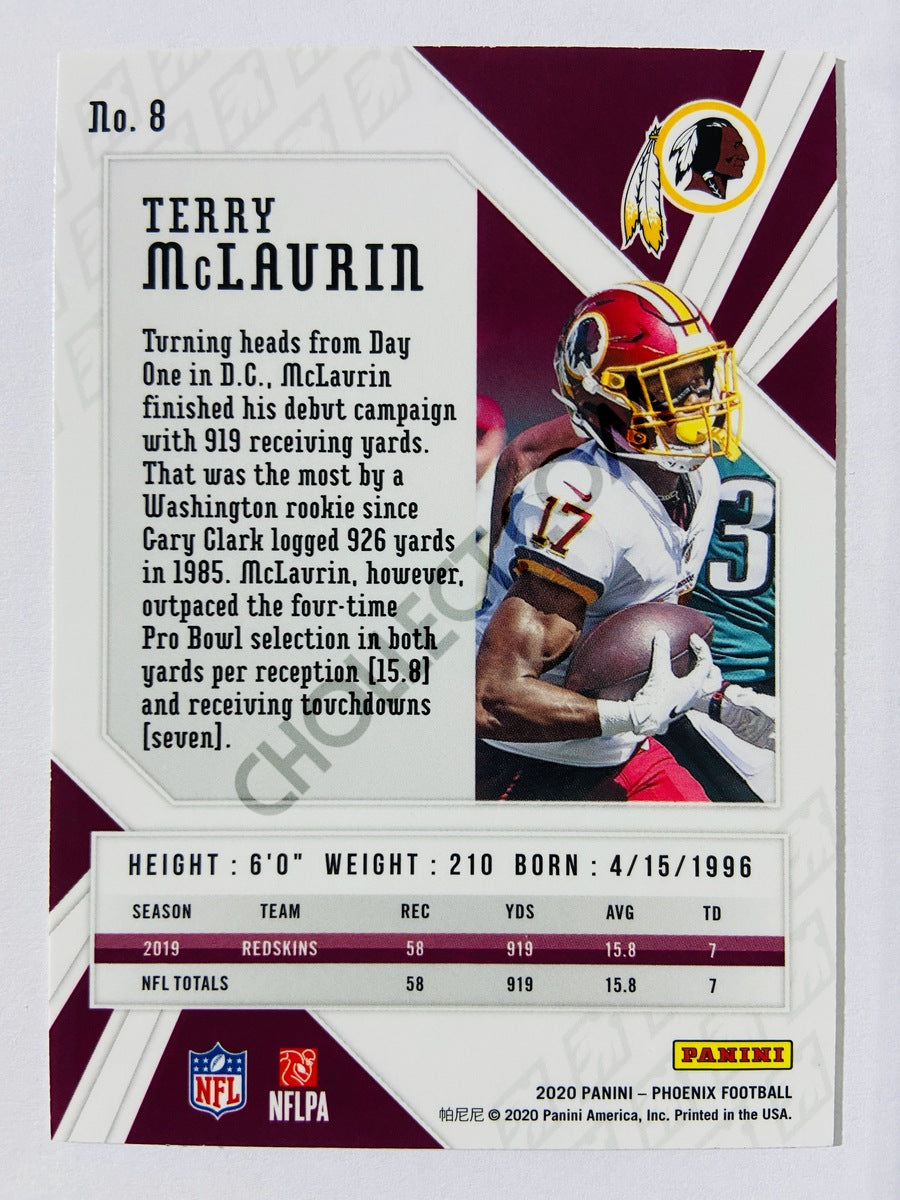 Terry McLaurin - Washington 2020 Panini Phoenix Fanatics Fire Burst #8