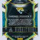 Gardner Minshew - Jacksonville Jaguars 2020 Panini Select Concourse Level Purple Die Cut #32