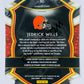 Jedrick Wills - Cleveland Browns 2020 Panini Select Concourse Level Purple Die Cut RC Rookie #90