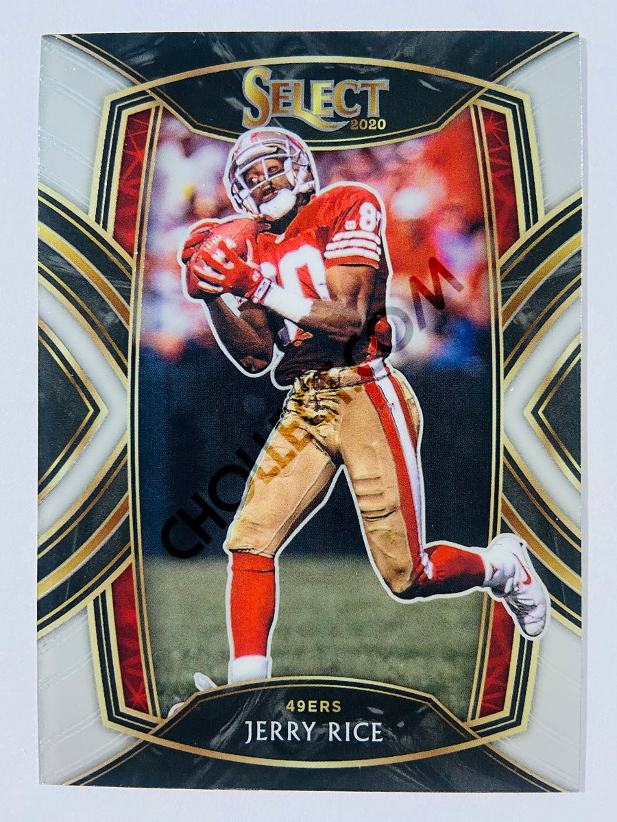 Jerry Rice - San Francisco 49ers 2020 Panini Select Club Level #220