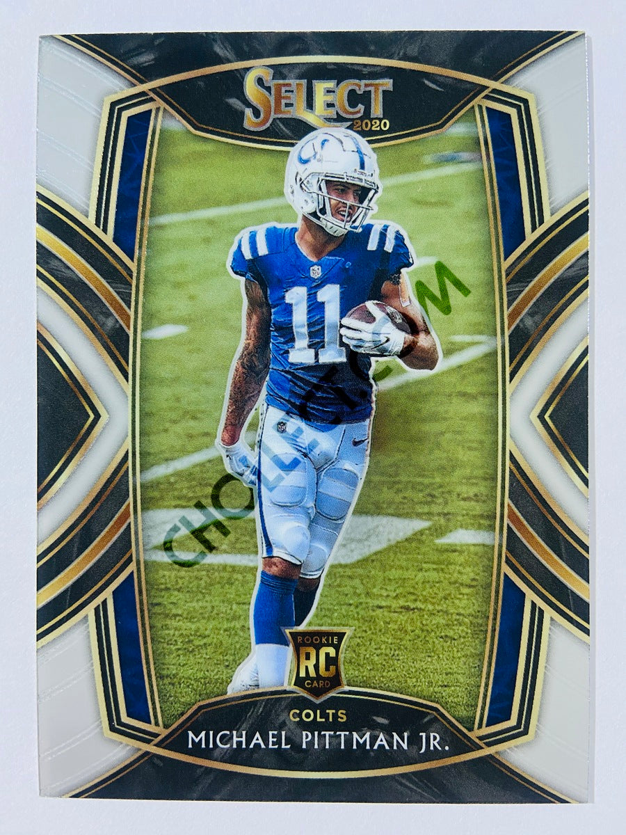 Michael Pittman Jr. - Indianapolis Colts 2020 Panini Select Club Level RC Rookie #262