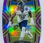 Khalil Mack - Chicago Bears 2020 Panini Select Club Level Purple Die Cut #208