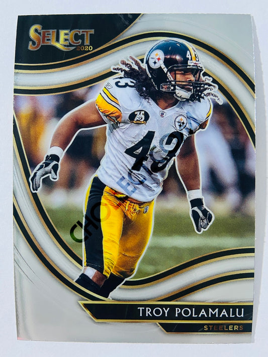 Troy Polamalu - Pittsburgh Steelers 2020 Panini Select Field Level #341