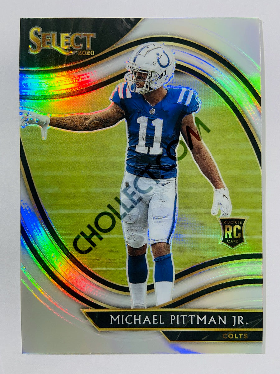 Michael Pittman Jr. - Indianapolis Colts 2020 Panini Select Field Level Silver Prizm RC Rookie #362