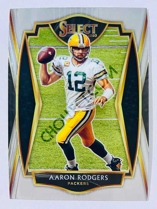 Aaron Rodgers - Green Bay Packers 2020 Panini Select Premier Level #111