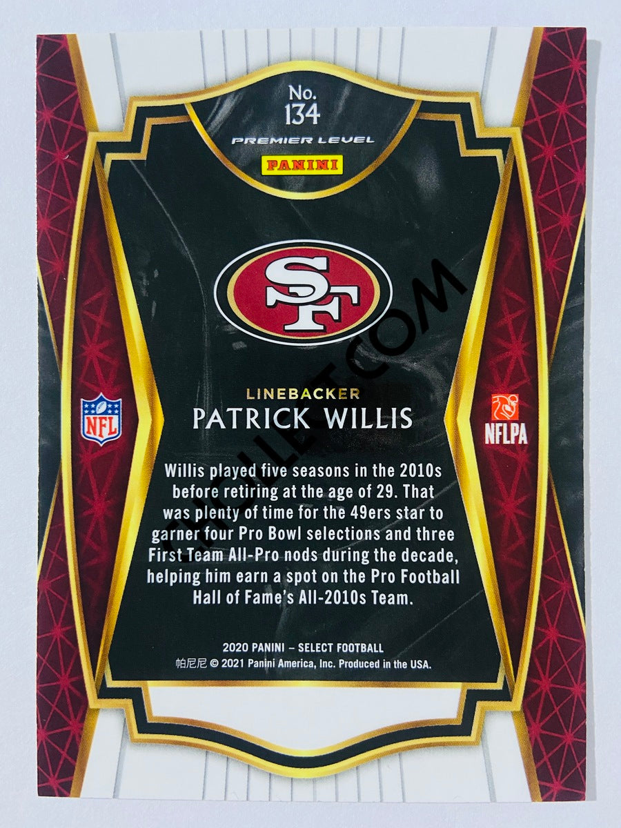 Patrick Willis - San Francisco 49ers 2020 Panini Select Premier Level #134