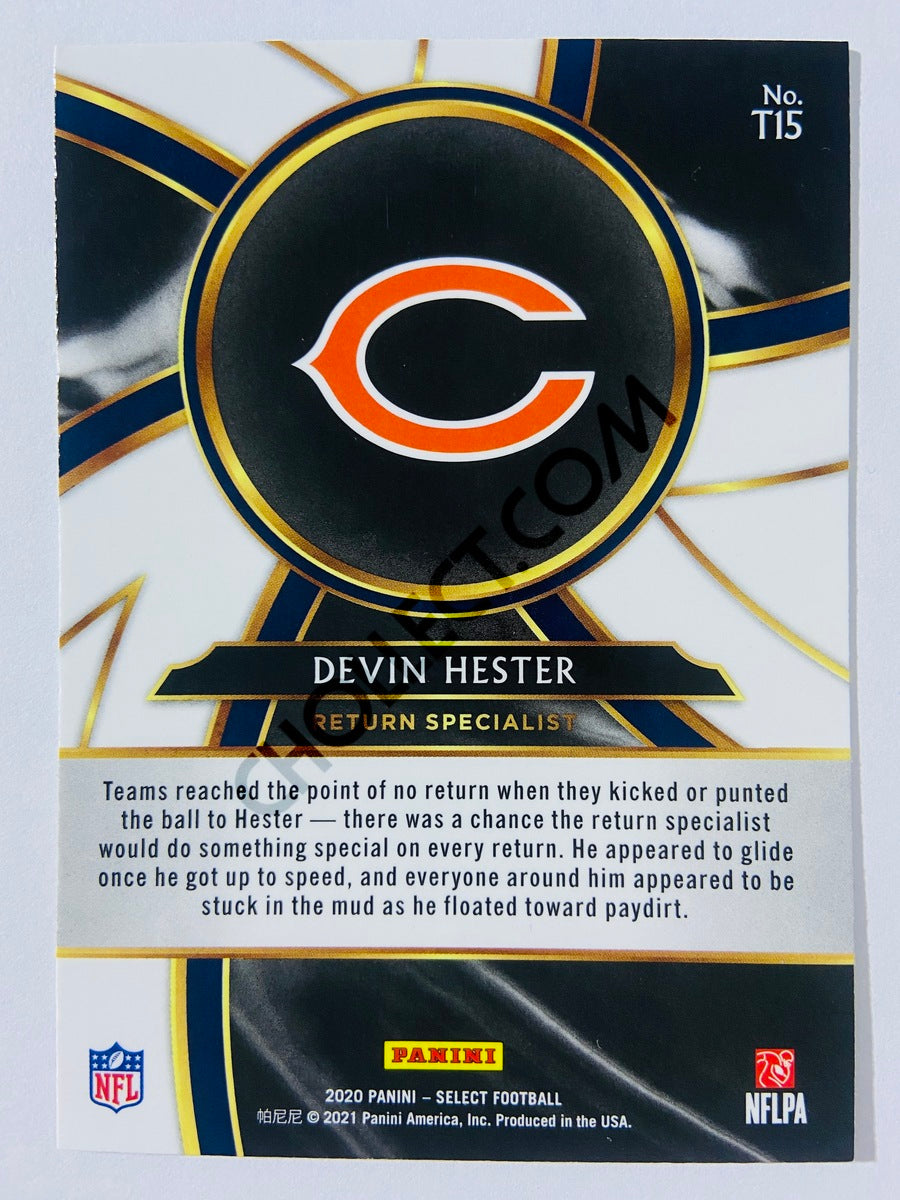 Devin Hester - Chicago Bears 2020 Panini Select Turbocharged Insert #T15