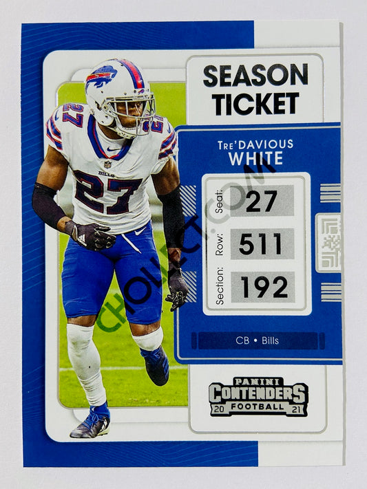 Tre'Davious White - Buffalo Bills 2021 Panini Contenders Season Ticket #12