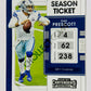 Dak Prescott – Dallas Cowboys 2021 Panini Contenders Season Ticket #25