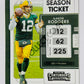 Aaron Rodgers - Green Bay Packers 2021 Panini Contenders Season Ticket #34