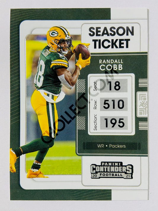 Randall Cobb - Green Bay Packers 2021 Panini Contenders Season Ticket #39