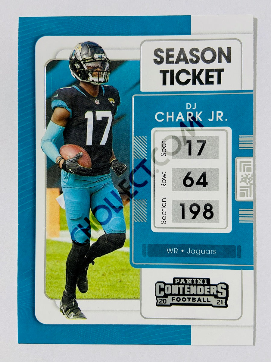 DJ Chark Jr. - Jacksonville Jaguars 2021 Panini Contenders Season Ticket #44