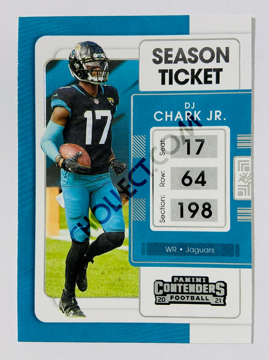 DJ Chark Jr. - Jacksonville Jaguars 2021 Panini Contenders Season Ticket #44