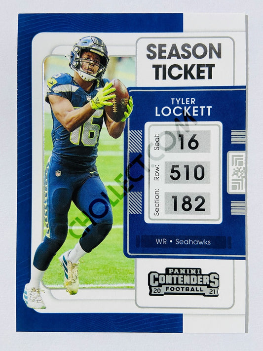 Tyler Lockett - Seattle Seahawks 2021 Panini Contenders Season Ticket #87