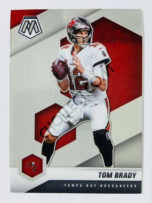 Tom Brady – Tampa Bay Buccaneers 2021 Panini Mosaic #186