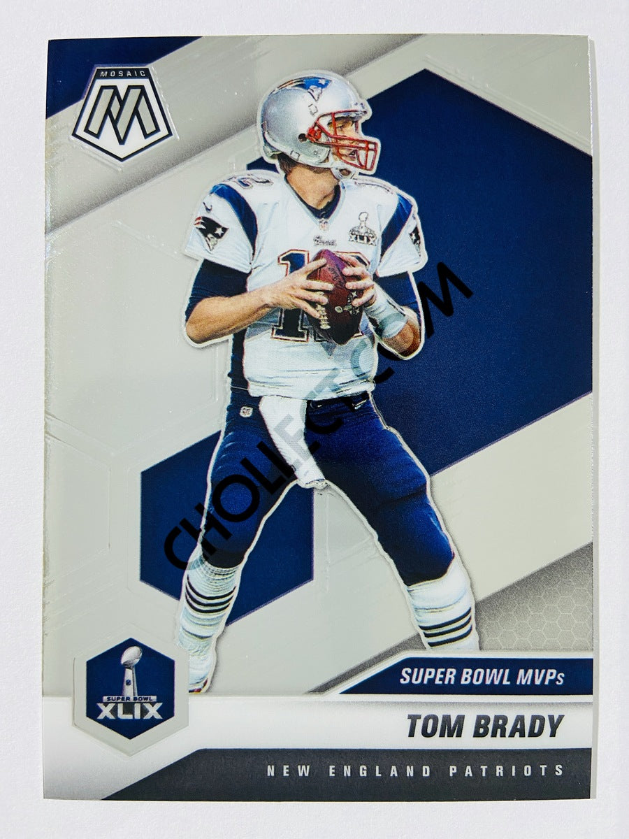 Tom Brady – New England Patriots 2021 Panini Mosaic Super Bowl MVPs #283