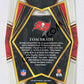 Tom Brady – Tampa Bay Buccaneers 2021 Panini Select Red/Blue Die Cut Prizm Parallel #101