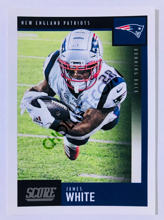 James White - New England Patriots 2020 Panini Score #26