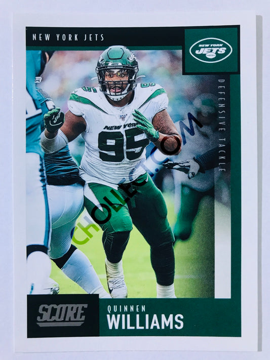 Quinnen Williams - New York Jets 2020 Panini Score #38