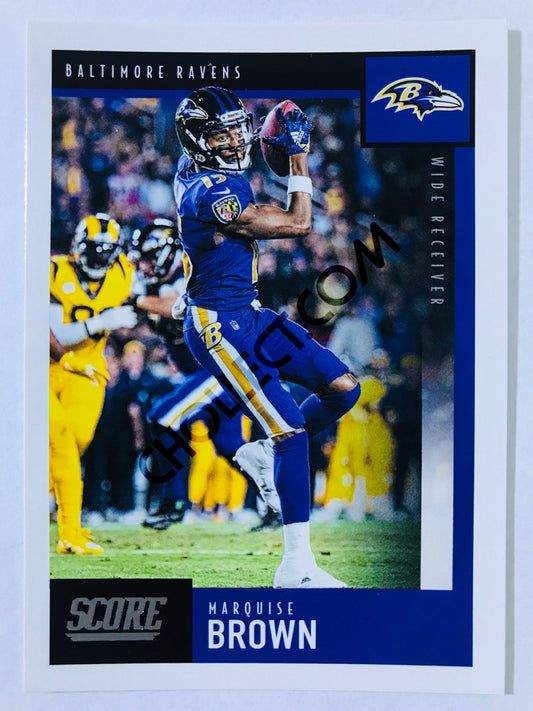 Marquise Brown - Baltimore Ravens 2020 Panini Score #42