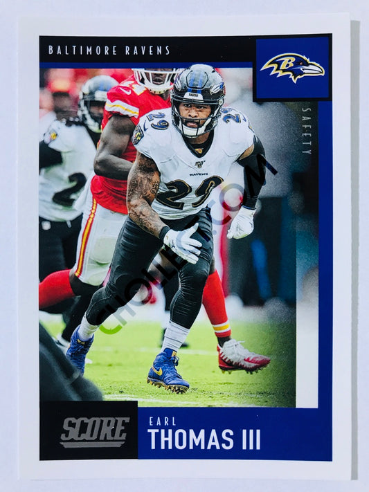 Earl Thomas III - Baltimore Ravens 2020 Panini Score #48