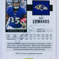Gus Edwards - Baltimore Ravens 2020 Panini Score #50