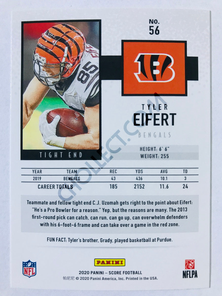 Tyler Eifert - Cincinnati Bengals 2020 Panini Score #56