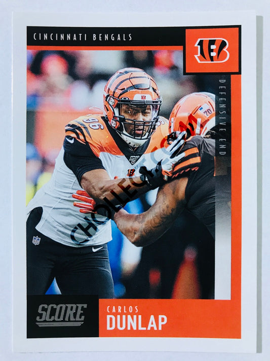 Carlos Dunlap - Cincinnati Bengals 2020 Panini Score #58