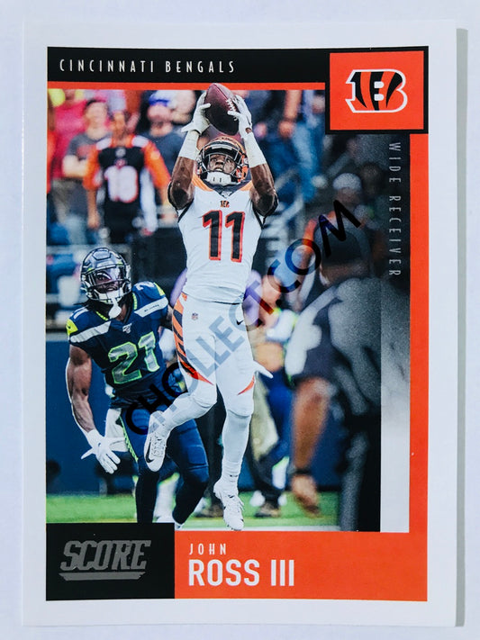 John Ross III - Cincinnati Bengals 2020 Panini Score #60