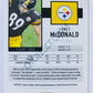 Vance McDonald - Pittsburgh Steelers 2020 Panini Score #75