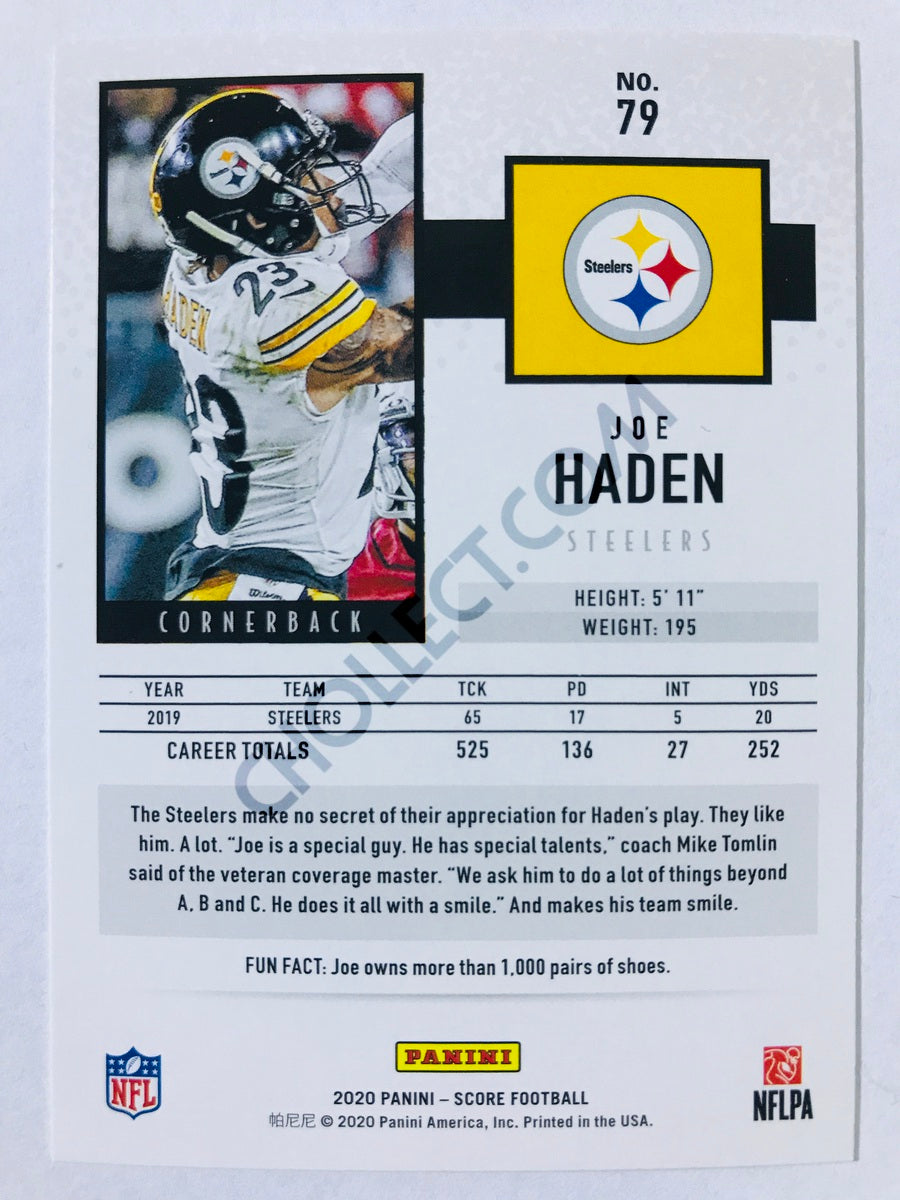 Joe Haden - Pittsburgh Steelers 2020 Panini Score #79