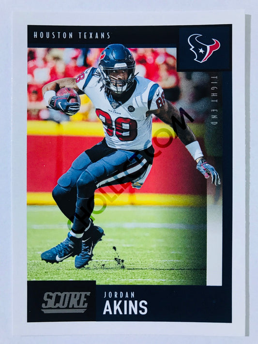 Jordan Akins - Houston Texans 2020 Panini Score #93