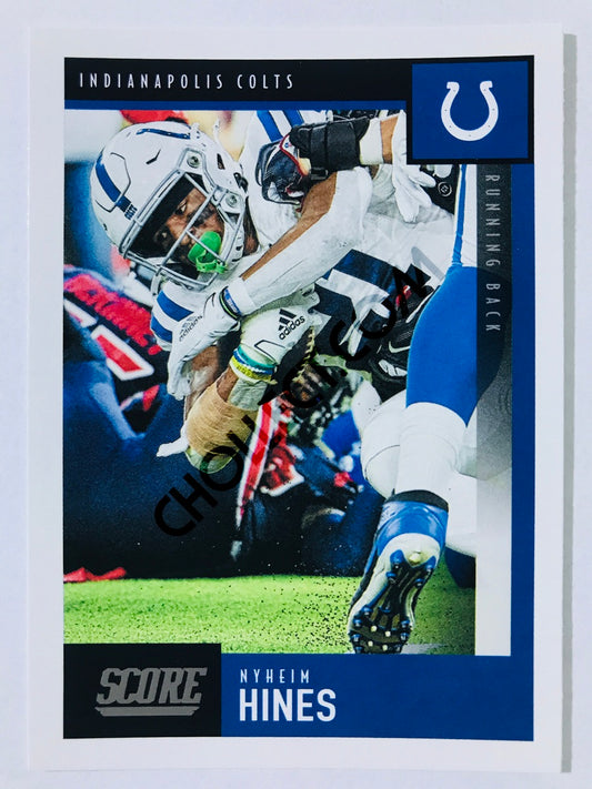 Nyheim Hines - Indianapolis Colts 2020 Panini Score #99