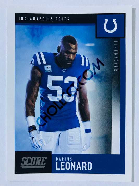 Darius Leonard - Indianapolis Colts 2020 Panini Score #101