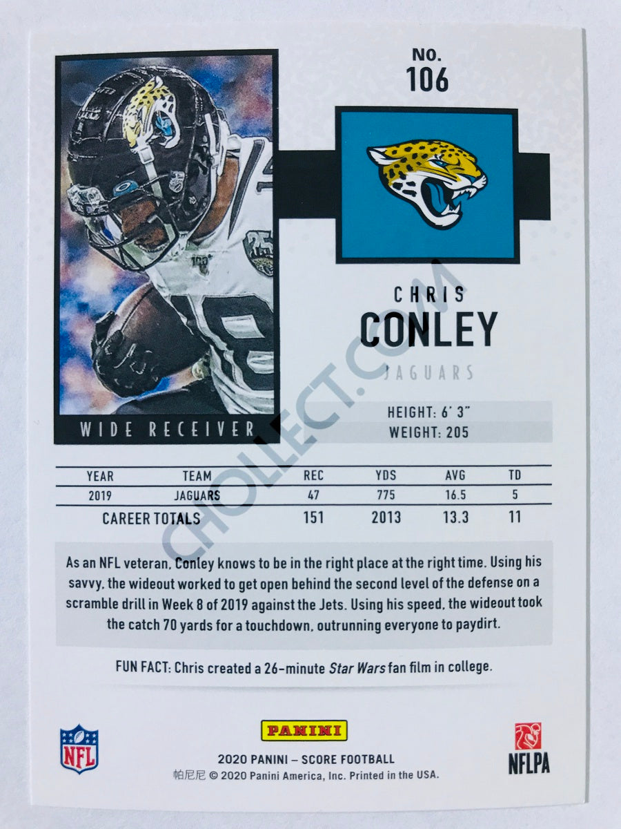 Chris Conley - Jacksonville Jaguars 2020 Panini Score #106