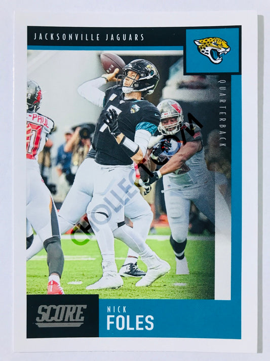 Nick Foles - Jacksonville Jaguars 2020 Panini Score #107