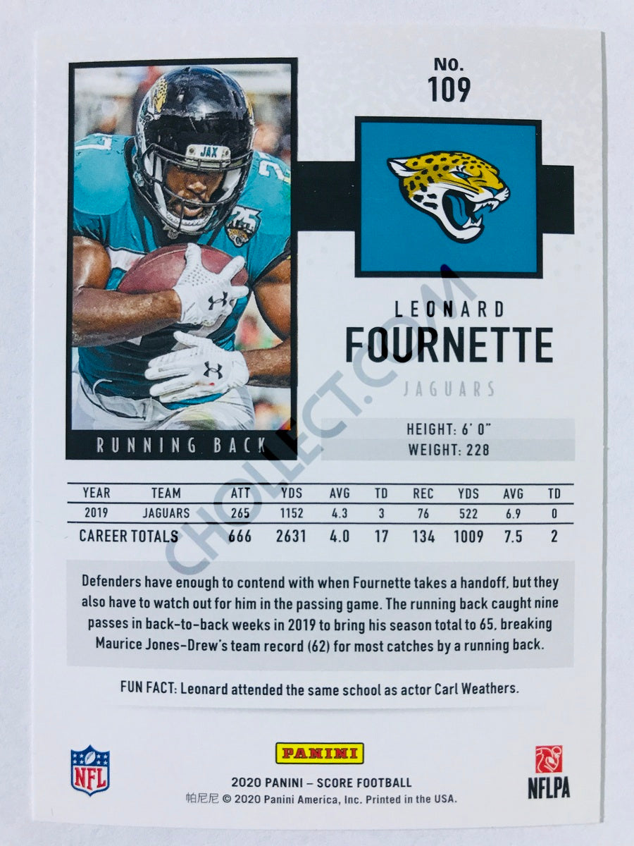 Leonard Fournette - Jacksonville Jaguars 2020 Panini Score #109