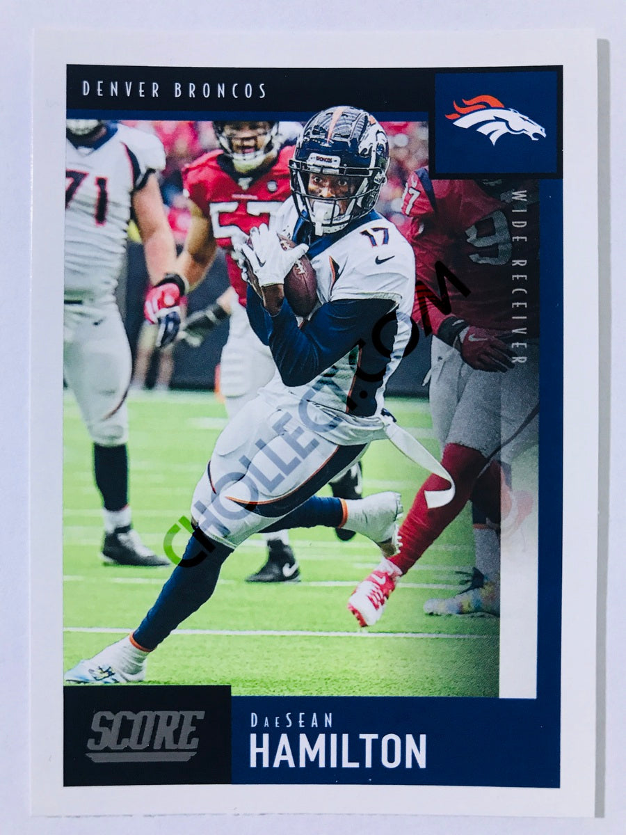 DaeSean Hamilton - Denver Broncos 2020 Panini Score #124