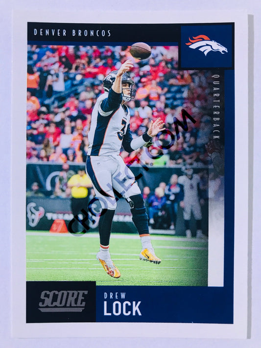 Drew Lock - Denver Broncos 2020 Panini Score #125